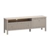 Taupe Renkli Metalik Kulplu Vitrinli TV Ünitesi 160×545 cm – 82306 Taupe Renkli Metalik Kulplu Vitrinli TV Ünitesi 160×545 cm – 82306